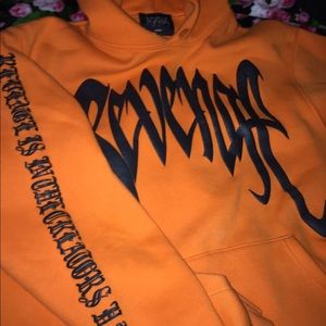 Revenge orange kill hoodie